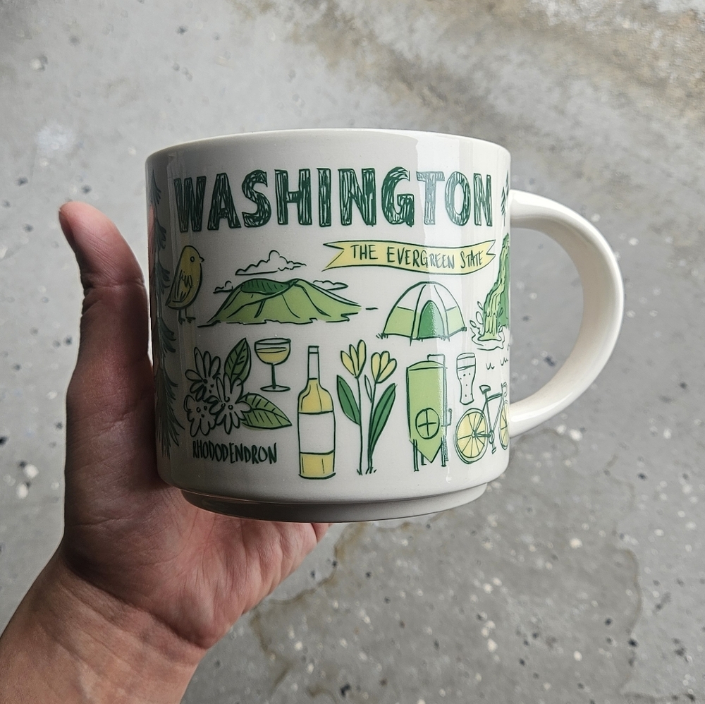 Washington State Souvenir Mug Starbucks
